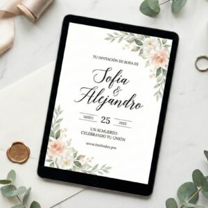 Invitación para Boda
